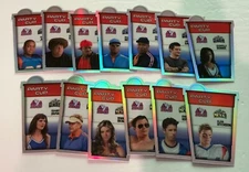 2024 Leaf Blue Mountain State BMS Party Cup RWB Prismatic 13 Card Set #d /10