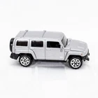VTG 2004 Matchbox Hummer H3 1/64 Diecast Car Mattel Silver