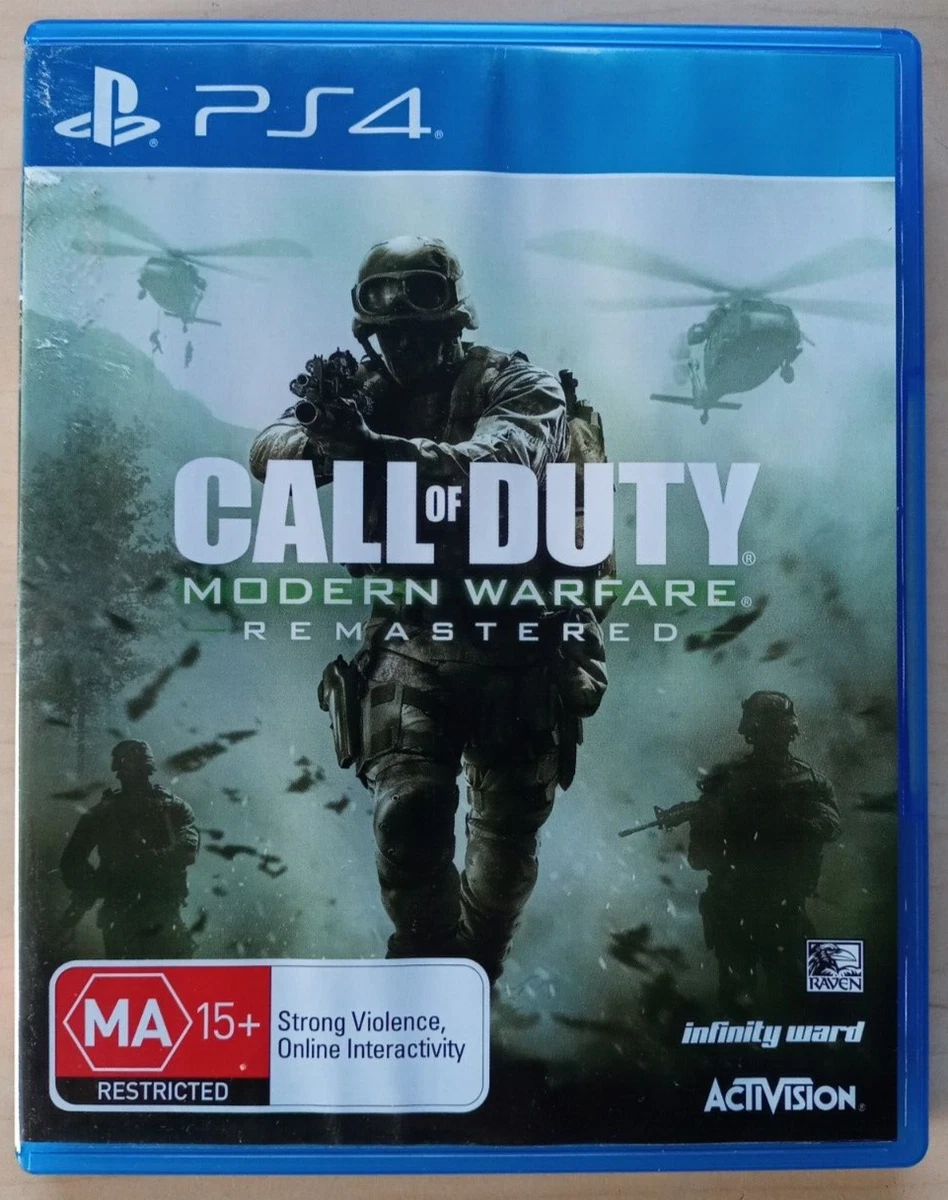Modern warfare remastered psn outlet