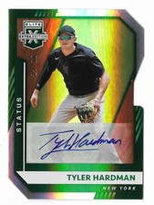 2021 Elite Extra Edition - Tyler Hardman #153 Autograph Status Green /36 Yankees