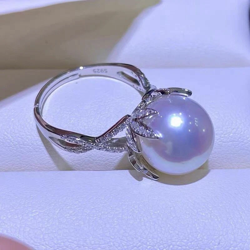 925 Silver Fashion Pearl Ring 3PCS Pearl 3A Button Freshwater Cultured Pearl  Ring - China Pearl Ring and Real Pearl Ring price | Made-in-China.com