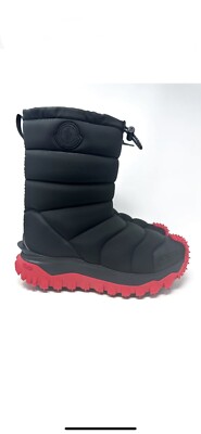 Moncler Apres Trail High Boots Black 8 US / 40 EU  $860