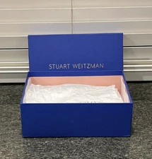 Stuart Weitzman Shoe Box Gift - Empty BOX ONLY 12” X 8” X 4.5”