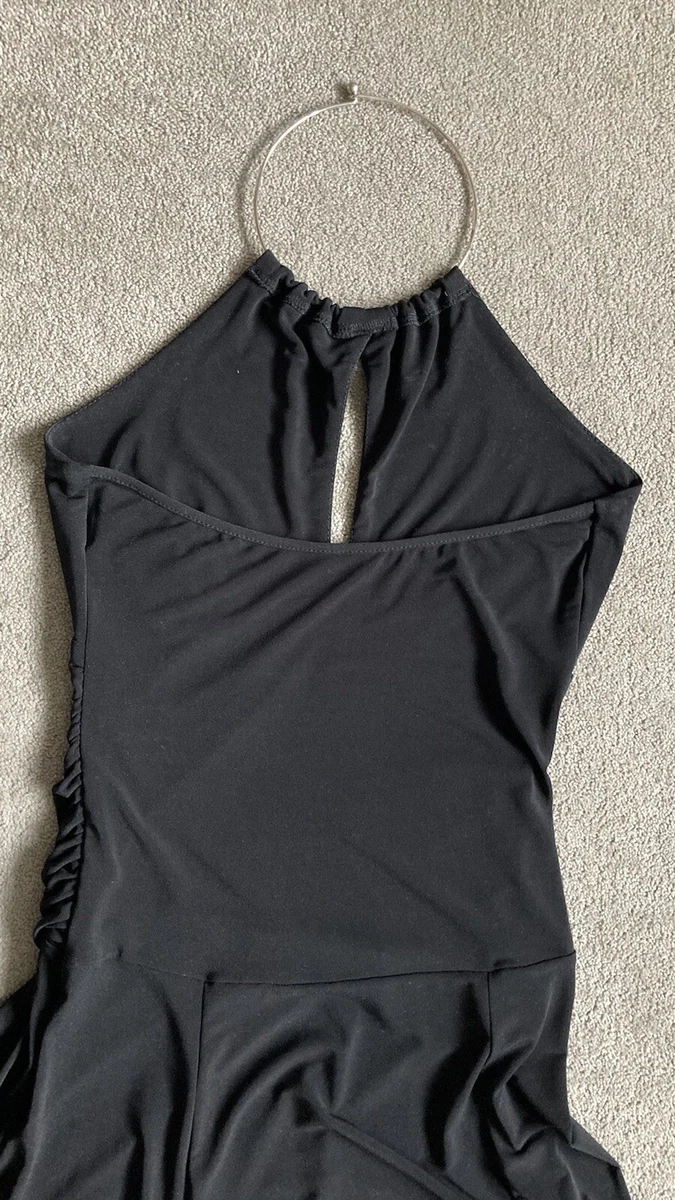 Ladies Black Dress Size 12 eBay
