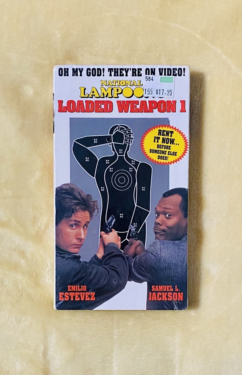 National Lampoons Loaded Weapon 1 (VHS, 1993) for sale