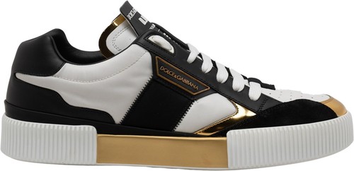 Dolce Gabbana Custom 2.Zero Low 'White Gold' US 10 Rare EUC MSRP