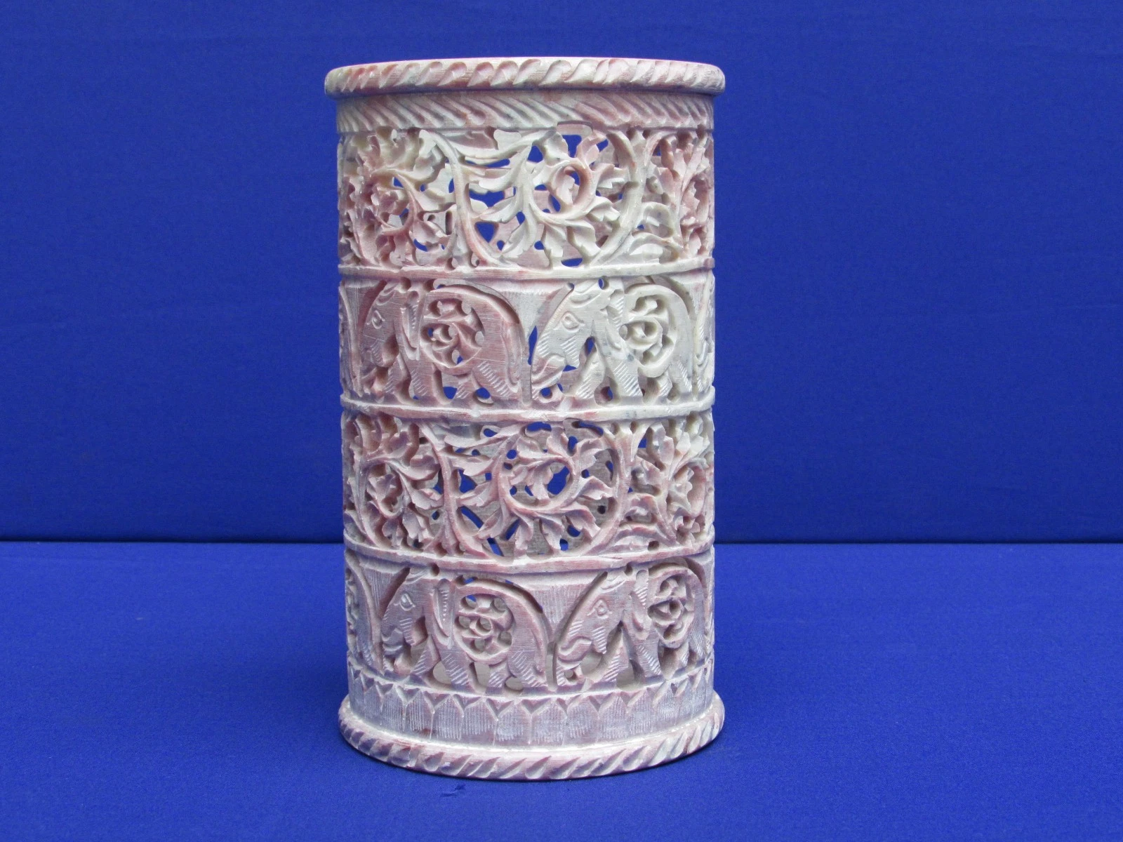 Marble Vase Handicraft Grill Work art Flower Pot Home decorative Gifts Handmade