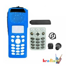 Blue Refurbish Front Cover Case Housing for XTS2500 Model 3 Portabe Radio