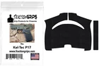 Tractiongrips black rubber gun grip tape overlay for Kel-Tec P17 P-17