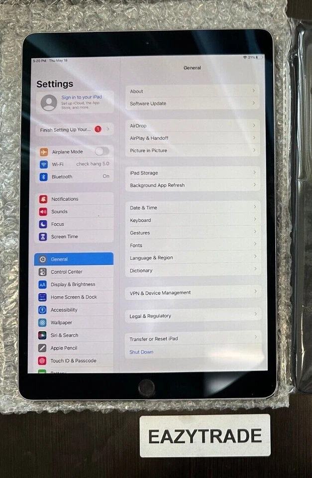 Apple iPad Pro 10.5 Wi-Fi | 64GB 256GB 512GB I Gris Plata Dorado | Grado C Foto 2 de 4