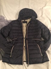 Marc O'polo Women's Quilted Hooded Puffer Jacket Padded Down Size 38 *brand New*