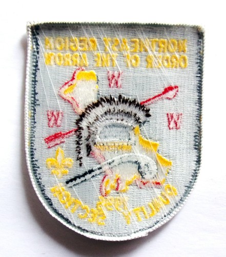 Boy Scout Order of the Arrow 1996 Northeast Region Quality Section White Border - Picture 2 of 2