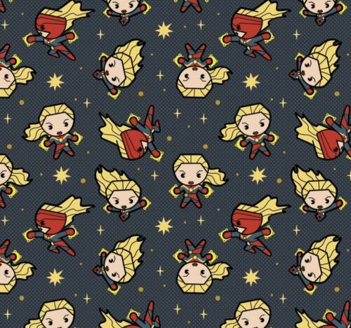 Marvel DC Comics Fabric By The 1/4 Yard - CHOOSE SUPERHERO PRINT - 100% Cotton - Picture 8 of 19