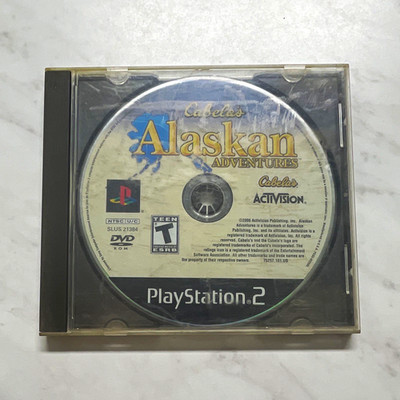 Activision Cabela's Alaskan Adventures PS2 T NTSC-U/C 2006 Disc Only