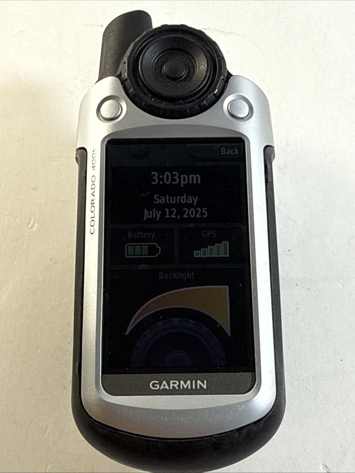 GARMIN Colorado 400t GPS Receiver- Excellent Condition With Cord And Batteries - Image 2 of 4