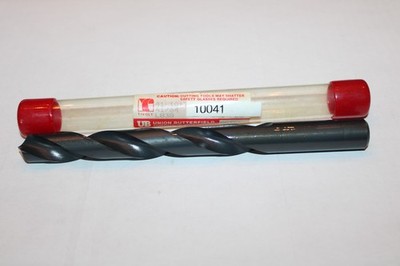 Union Twist Drill 41-10179 - 41/64 HSS DRILL BIT - 7 1/4'' OAL - NEW