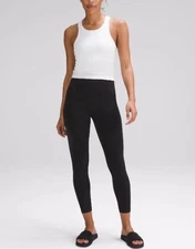 Align Leggings Black Lulu High Rise 25" Yoga Pant Sports Size 2/4/6/8