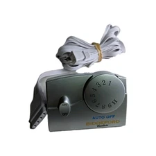 Biddeford TC11BA Heated Blanket Controller Silver 120V Auto-Off Tested