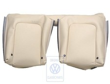 Volkswagen New Beetle Cabriolet 2003 2005 Schienale Tappezzeria Crema Beige Autentico