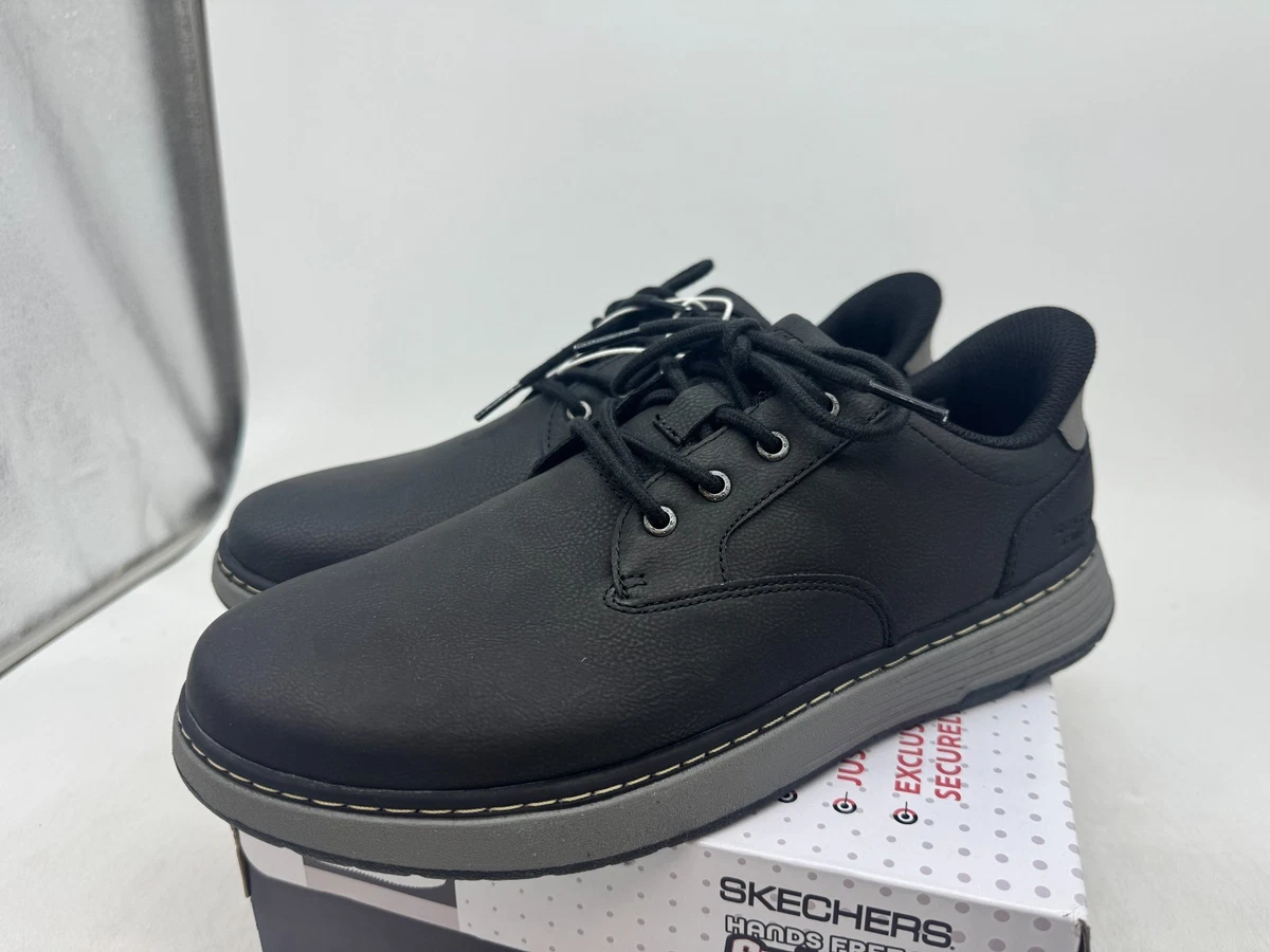 Skechers Men\'s Rickert Branson sz 10 Leather Upper Skechers Relaxed Fit Boots for Men for sale | eBay main image 3
