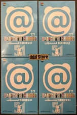 Medicom Toy series 51 bearbrick Be@rbrick master carton case 4 BOX