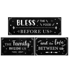 Kitchen Rugs Set of 3 Non Slip Kitchen Mats for Floor Washable Farmhouse Rust...