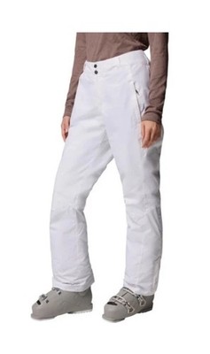 Columbia Omni-Shield Women's Active Fit Snow Pants XL White Waterproof Ski