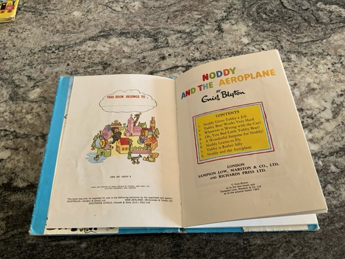 Vintage Noddy Books: No 3, No 12, No 15 And No 24. 1970’s Editions - Picture 8 of 20