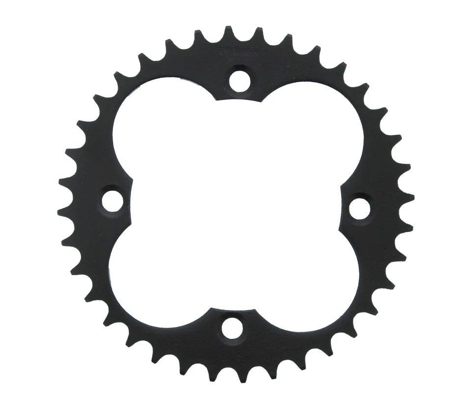 2004 - 2014 Honda TRX450R 14 Tooth Front & 36 Tooth Rear Black Sprocket Foto 3 de 4