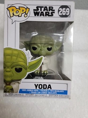 Funko Pop! Star Wars Clone Wars: Yoda #269 Disney Vinyl Figure NEW!!