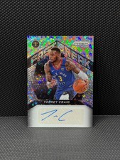 2020-21 Panini Prizm Torrey Craig Fast Break Prizm Auto #FBA-TCR Nuggets