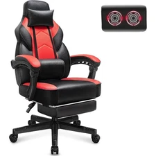 Gaming Chair with Footrest Video Game Chair for Adults Big Tall Computer Chair