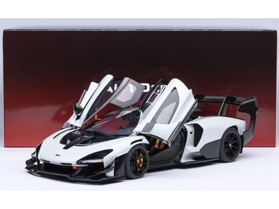 MCLAREN SENNA GTR SILICA WHITE 1/18 MODEL CAR BY AUTOART 81953 | eBay