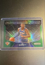 2020-21 Panini Prizm - Sophomore Stars RJ Barrett #7 Green Prizm