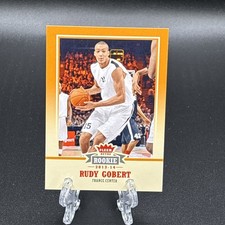 2013-14 Fleer Retro Rudy Gobert Rookie Card R45879. rookie card picture