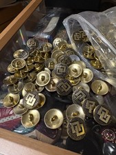50 Knöpfe - Modeknöpfe - Auflösung - Knopfsammlung - 17.5 mm
