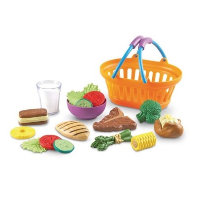 Learning Resources New Sprouts Dinner Food Basket - 18 Pieces, 18+ Months