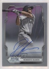 2019 Bowman Sterling Prospect Auto Roberto Ramos #BSPA-RR Auto 0x1