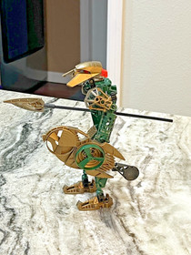 Lego Bionicle IRUINI (8762) Toa Warrior with Canister Manual 2 Spinners 100%