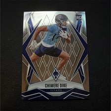 2025 Panini Phoenix Titans Chimere Dike Rookie #240 Football Card