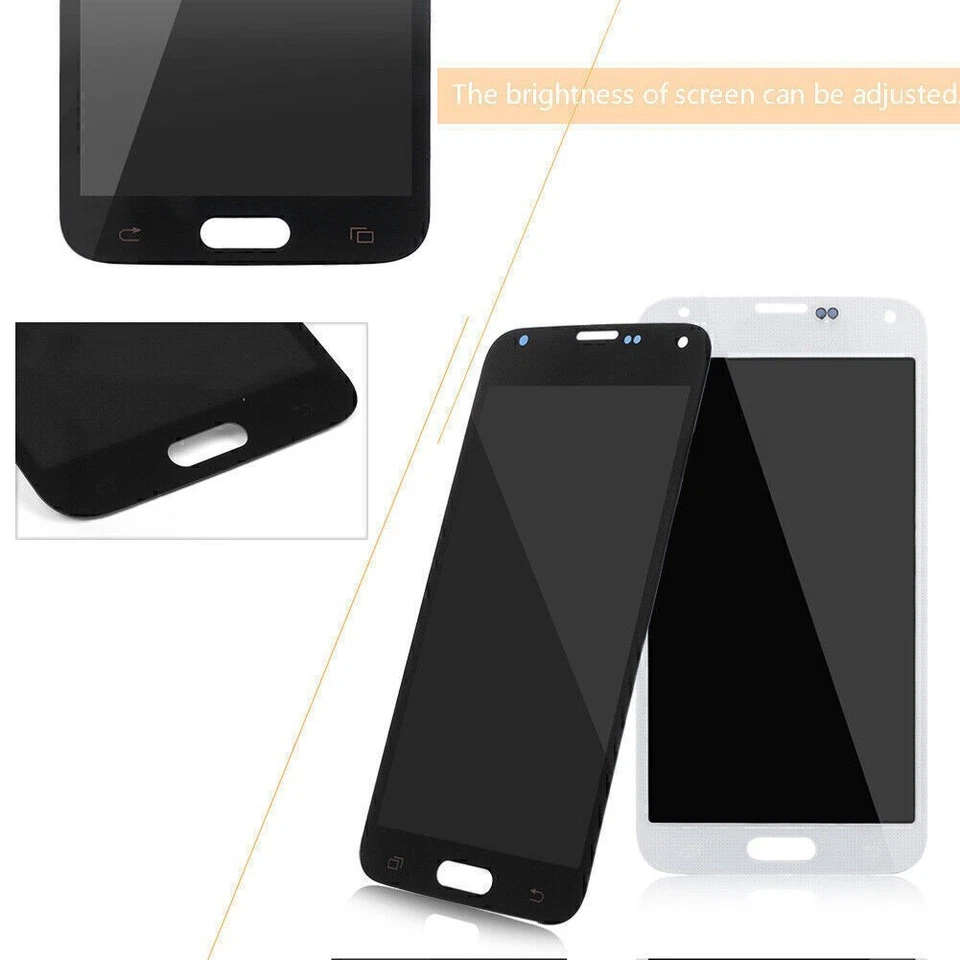 1x LCD Display Touch Screen Digitizer Assembly Fit Samsung Galaxy S5 G900 i9600 - Imagem 2 de 4