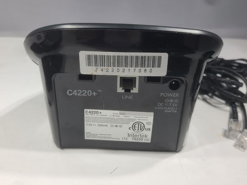 Clarity Professional C4220+ 6.0 DECT Amplified Cordless Phone Talking Caller ID - Picture 2 of 3