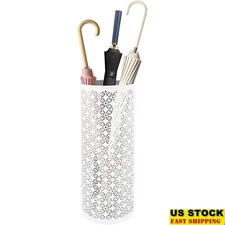 Metal Umbrella Stand Holder Multi-Purpose Organizer Home Office Entryway New