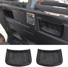 UTV Rear Backrest Storage Net Bag Compatible for Defender Max Accessories UTV R