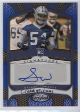 2022 Certified Rookie Signatures Mirror Blue 66/75 Sam Williams #RS-SW Auto 00jz