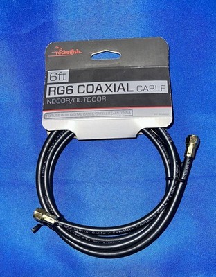 rocketfish 6 ft RGC coaxial cable