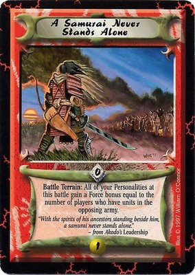 A Samurai Never Stands Alone - Scorpion Clan Coup | Scroll 1 - Legend of the