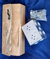 Daman Aluminum Manifold, 0294 O-Ring Ports, Part ADO3SO22S NOS New In Box