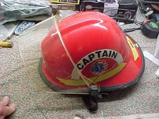 Older Bullard FX Butte Falls Fire Captain Helmet Sold as Found