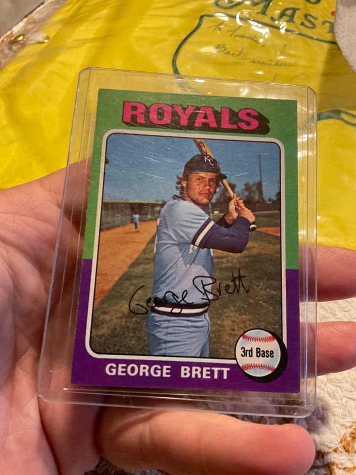 1975 TOPPS BASEBALL COMPLETE SET 5 CARDS BRETT RYAN PLUS MORE NICE